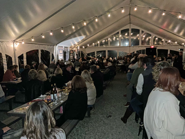 Old York Cellars Unveils Stunning New Vineyard Hospitality Tent