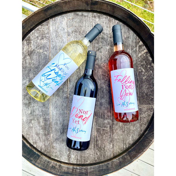 Her ALS Story Launches Wine Collection to Raise ALS Awareness