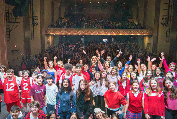Middle School Students from the Elisabeth Morrow School performed &#34;High School Musical, Jr.&#34; at bergenPAC