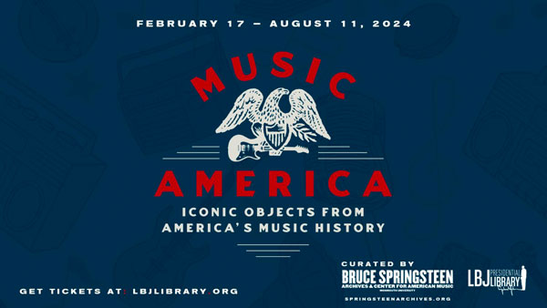 Bruce Springsteen Archives presents &#34;Music America: Iconic Objects from America