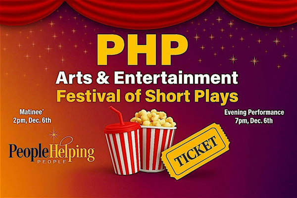 People Helping People presents 2025 Festival of Short Plays & Visual Arts