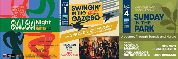 Riverview Jazz Presents Three Free Concerts in Jersey City This Week