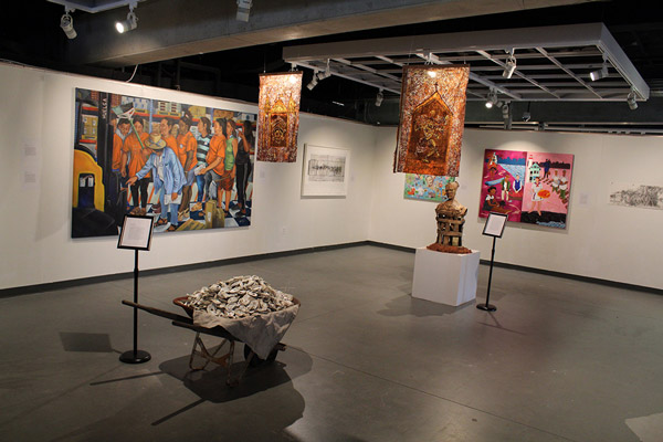 Noyes Arts Garage Exhibits Highlight College Students