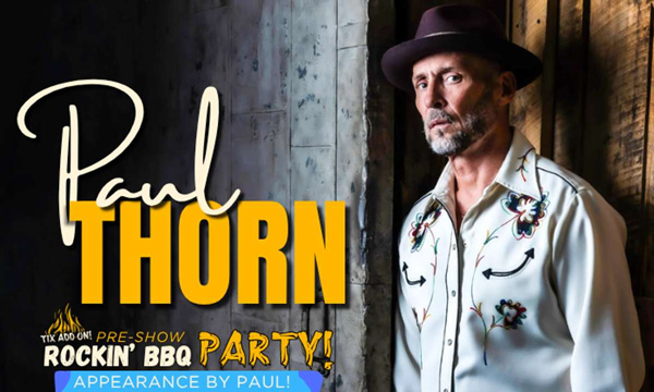 Levoy Theatre presents Paul Thorn on June 18th