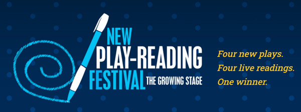 The Growing Stage presents their 2026 New Play-Reading Festival