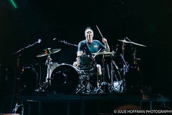 Coheed and Cambria performing in concert at the Prudential Center in Newark on July 21, 2026. Photo by Julie Hoffman.