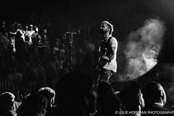 Shinedown performing in concert at the Prudential Center in Newark on July 21, 2026. Photo by Julie Hoffman.