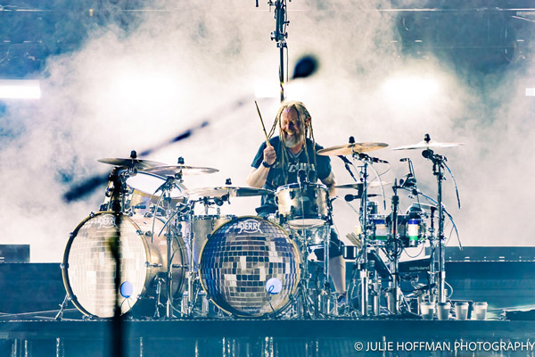 Shinedown performing in concert at the Prudential Center in Newark on July 21, 2026. Photo by Julie Hoffman.